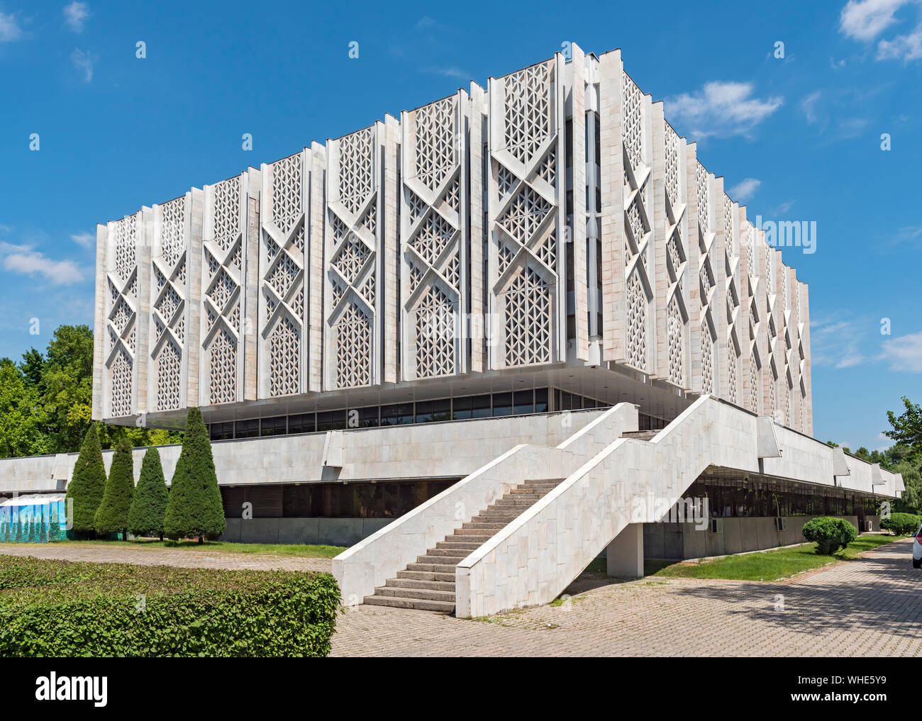 Edificio del Museo Statale di Storia dell Uzbekistan a Tashkent Foto Stock