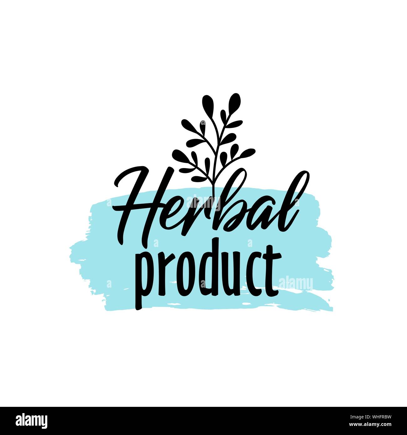 Spazzola logo stile di bellezza e spa prodotto, la cura personale Illustrazione Vettoriale