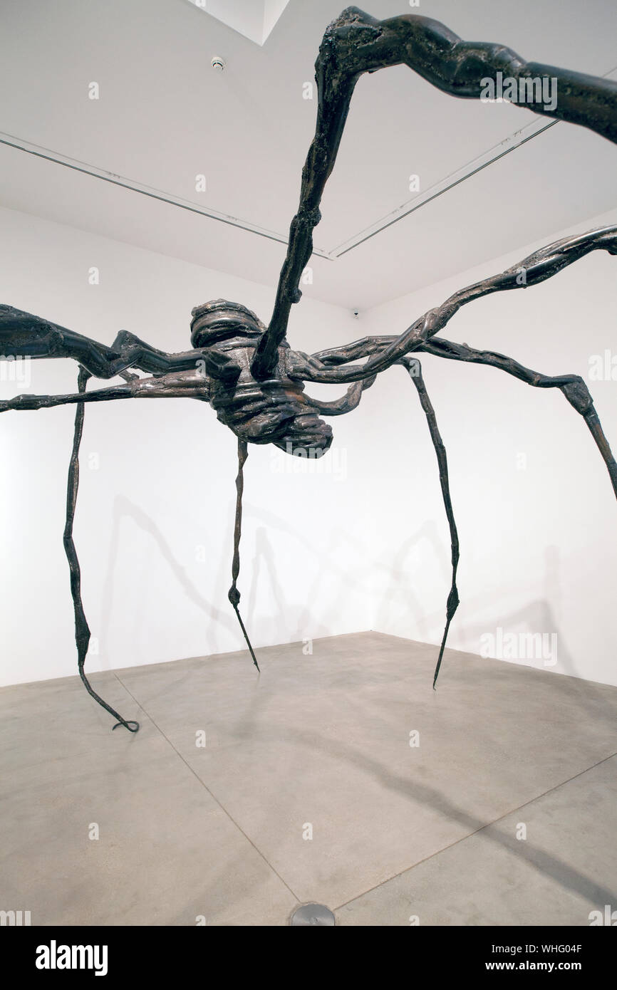 Louise Bourgeois - Spider 1996 3.26.4 acciaio x 757 x 706 cm Foto Stock