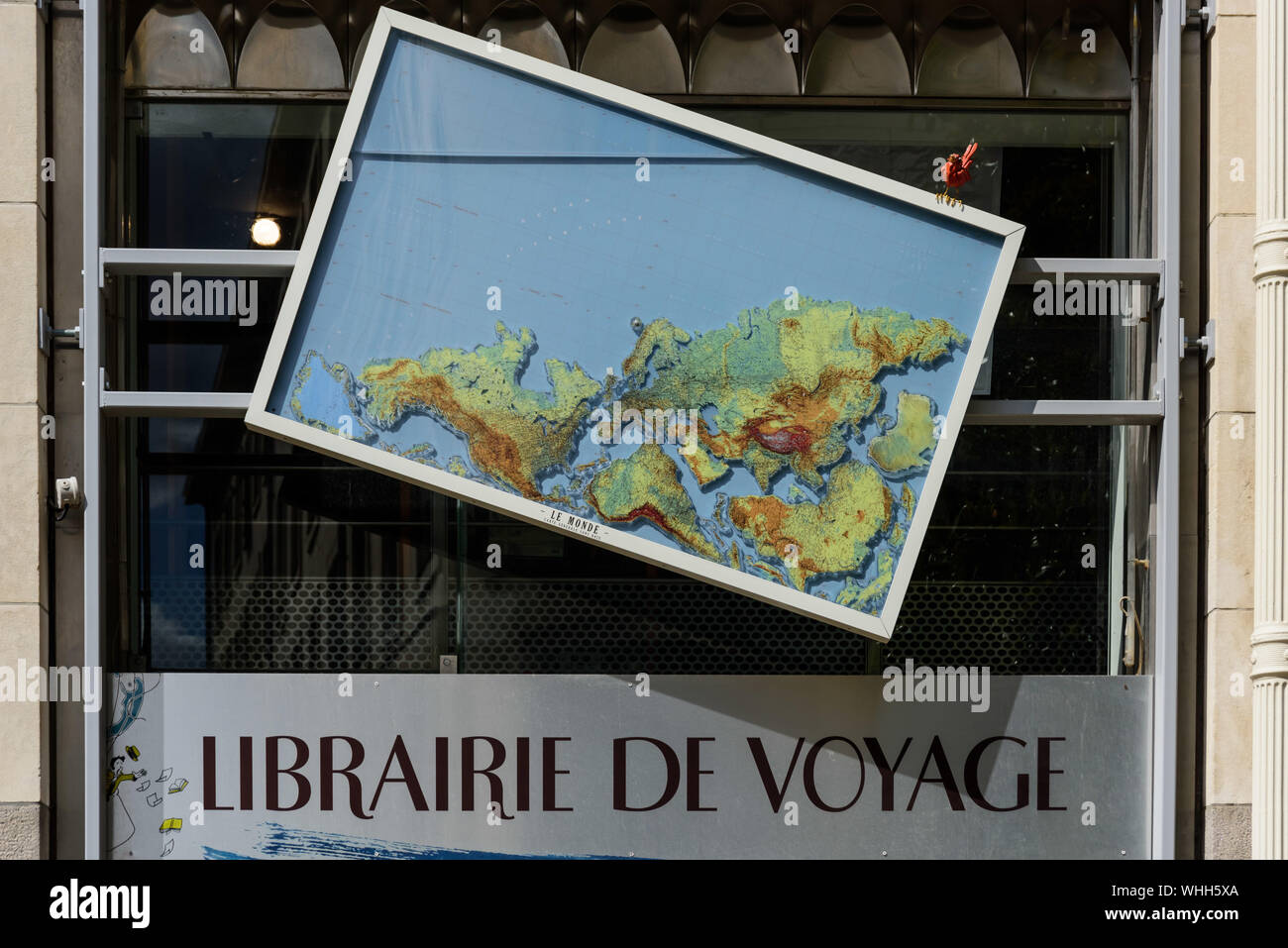 Le Voyage à Nantes ist ein Sommerkulturprogramm, die Stadt wird mit Kunstobjekten, Kulturveranstaltungen und witzigen Interventionen ausgestattet. Ein Foto Stock