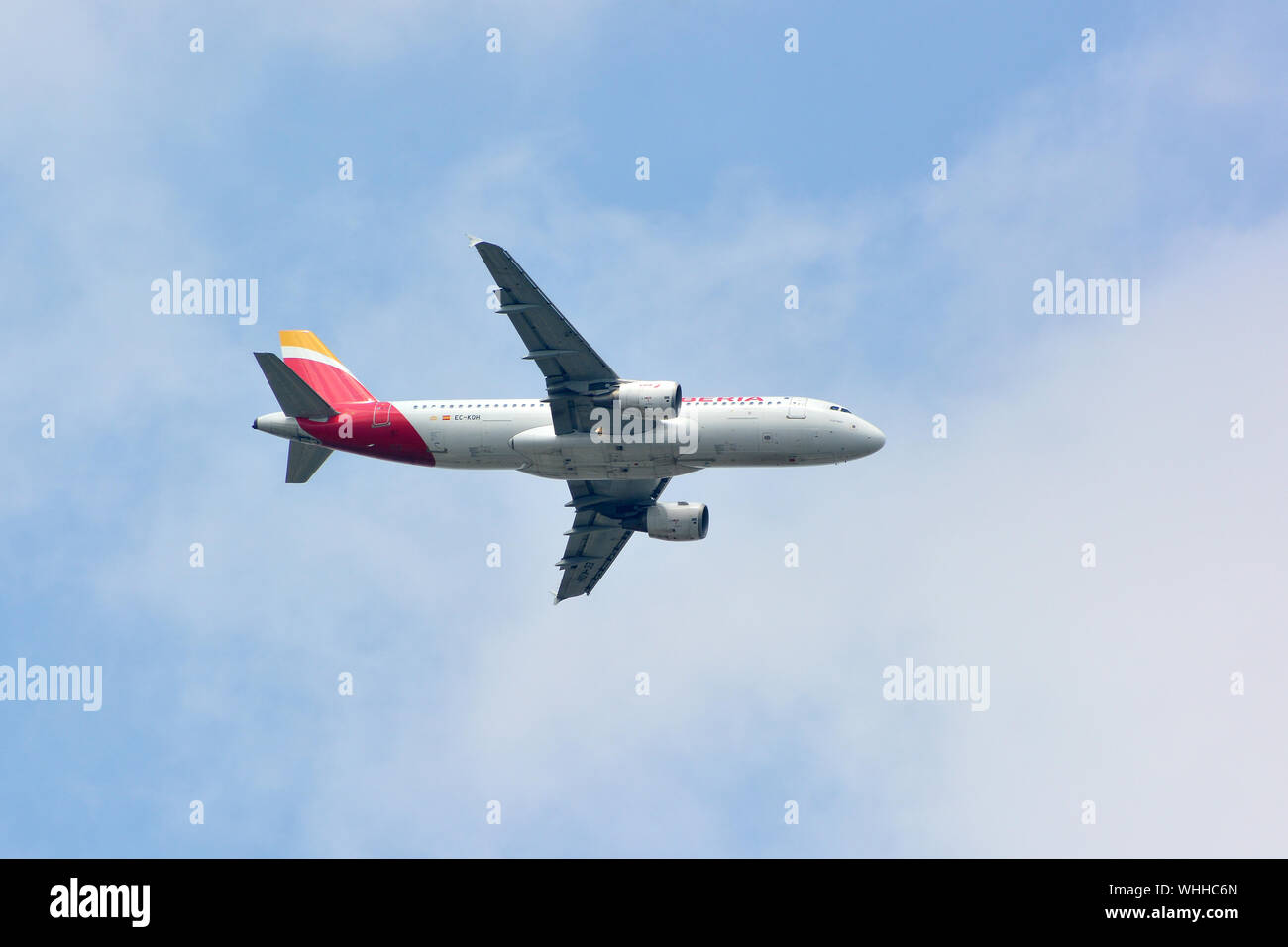 Iberia Airlines - Airbus A320-214 aeroplano Foto Stock