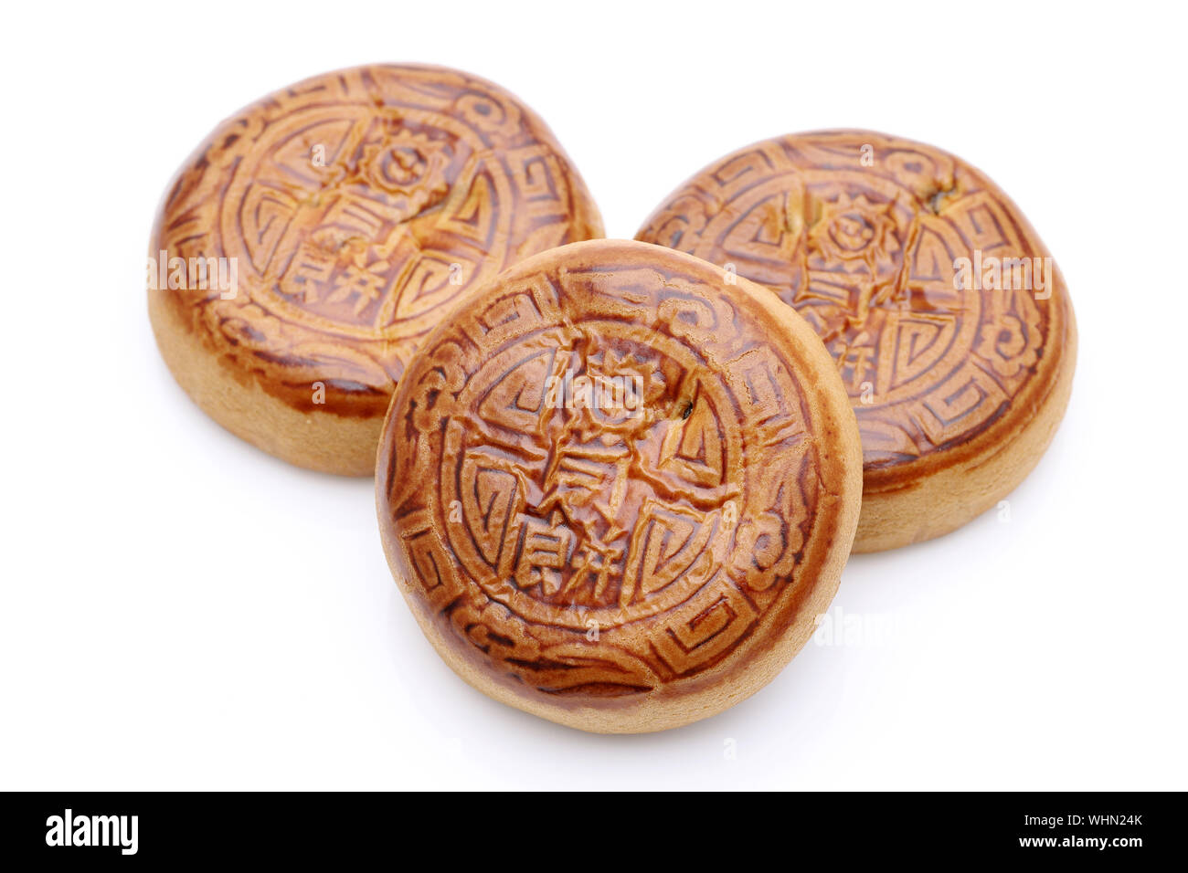 Mooncake tradizionale cinese per metà festa d autunno Foto Stock