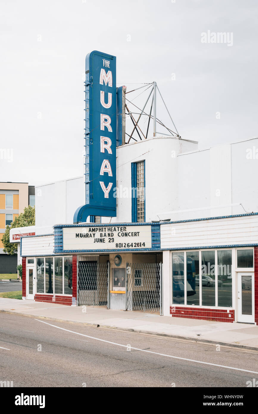 Il teatro di Murray, Murray, vicino a Salt Lake City, Utah Foto Stock