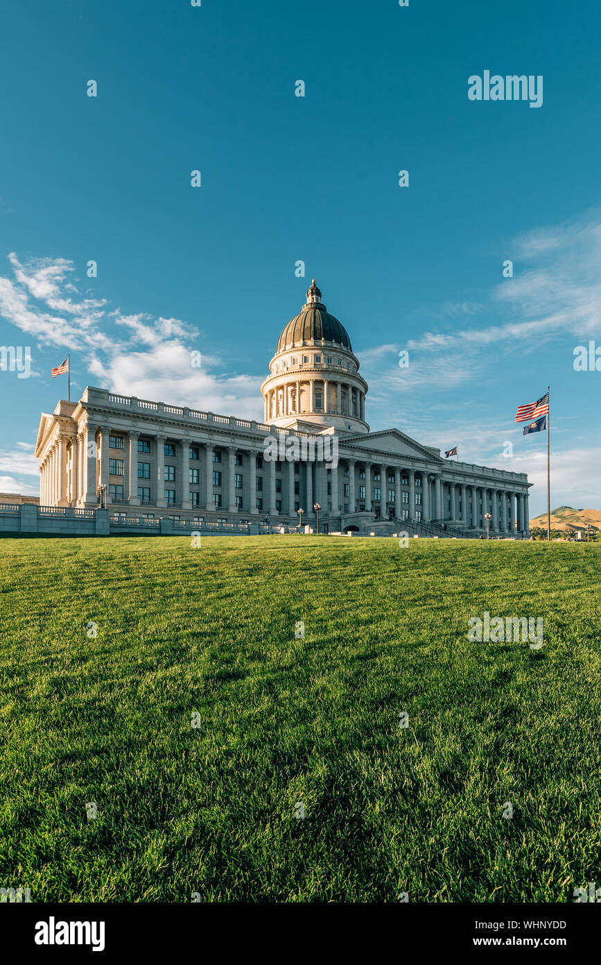 La Utah State Capitol Building a Salt Lake City, Utah Foto Stock
