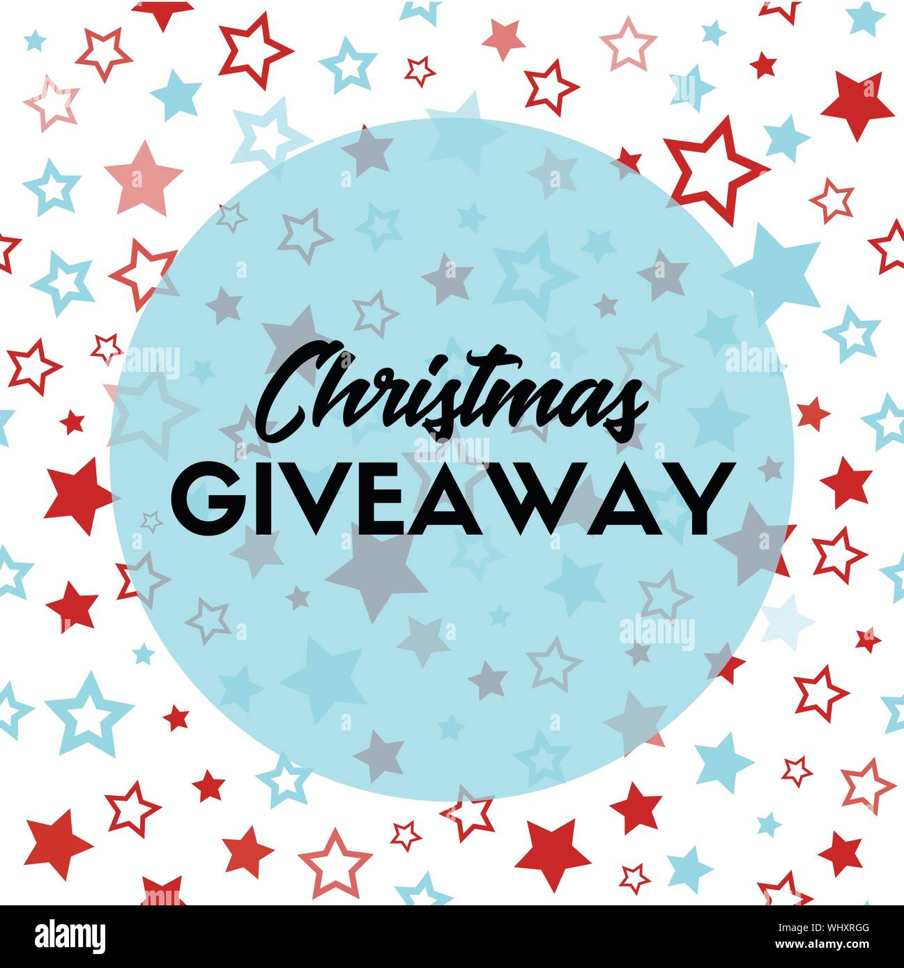 Omaggio natalizio. Vector modello di pagina di intestazione per i blog Illustrazione Vettoriale