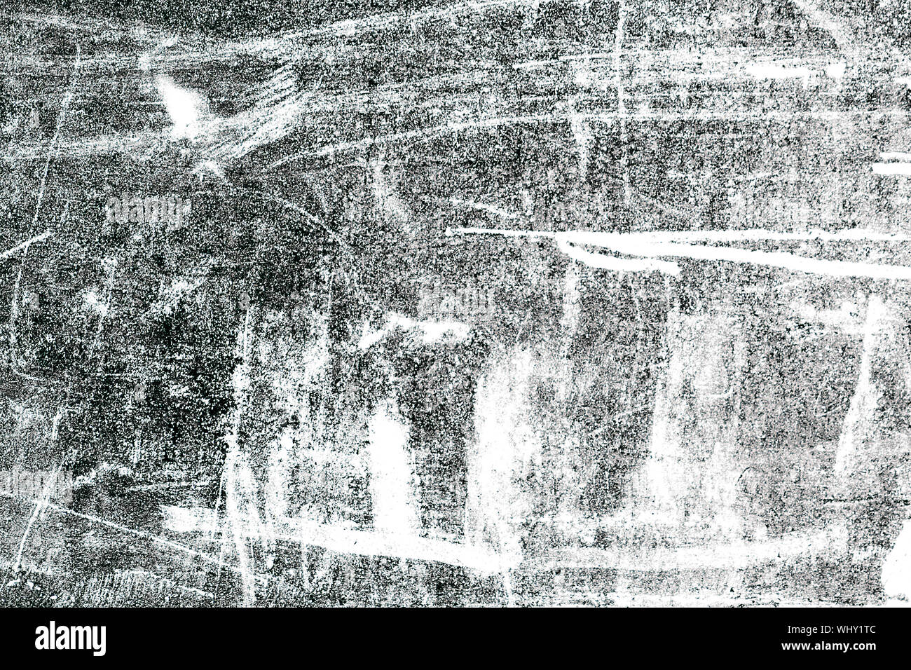 Grunge Bianco e nero Texture di emergenza . Texture antigraffio . Texture sporca . Sfondo di parete . Foto Stock