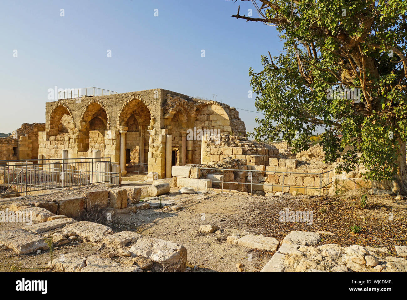 Beit Guvrin-Maresha National Park è un parco nazionale nella zona centrale di Israele, 13 chilometri da Kiryat Gat, che racchiude i resti di Maresha, uno degli i Foto Stock