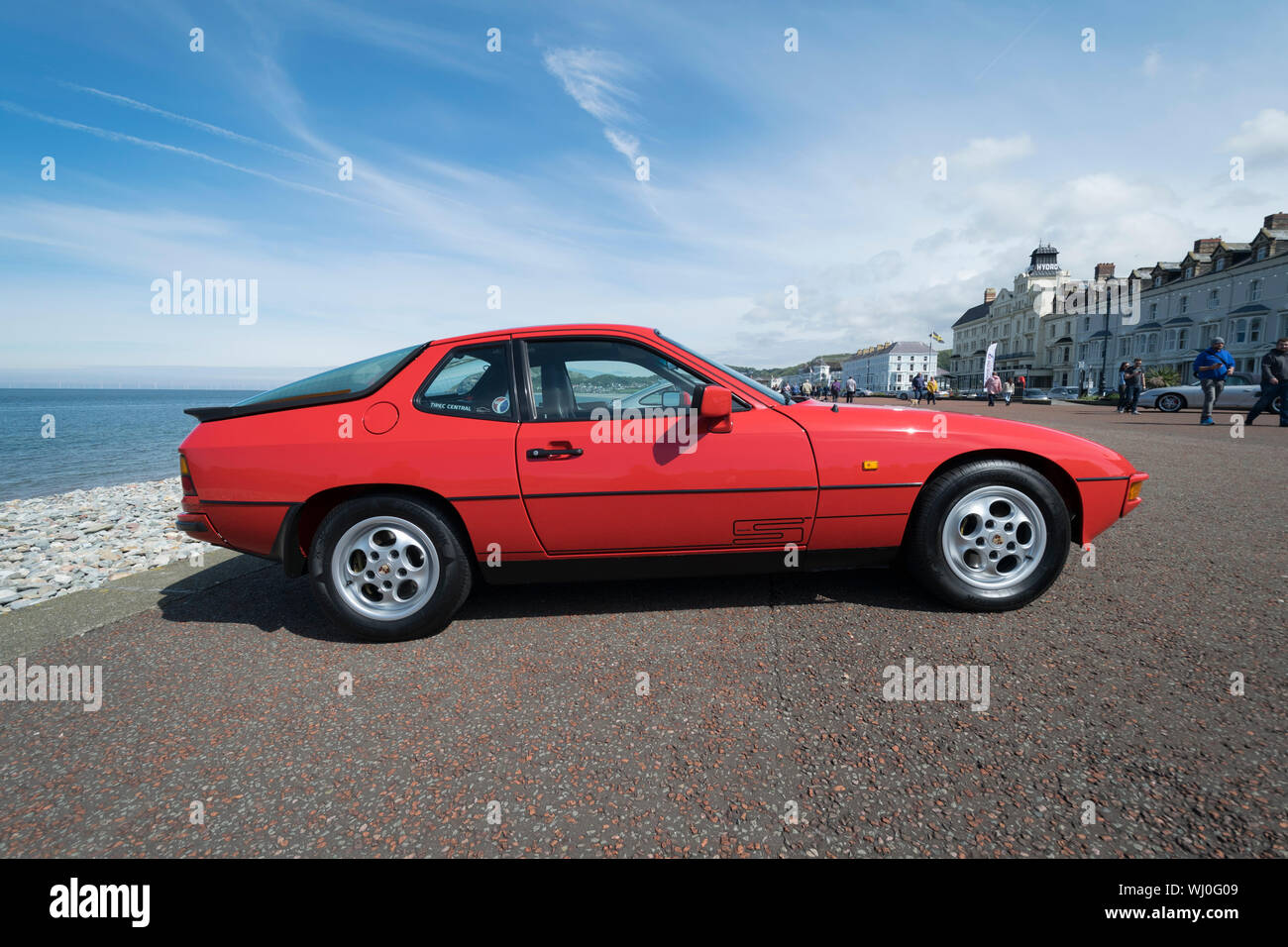 Porsche Club Gran Bretagna incontro a Llandudno North Wales UK 19 Maggio 2019 Foto Stock