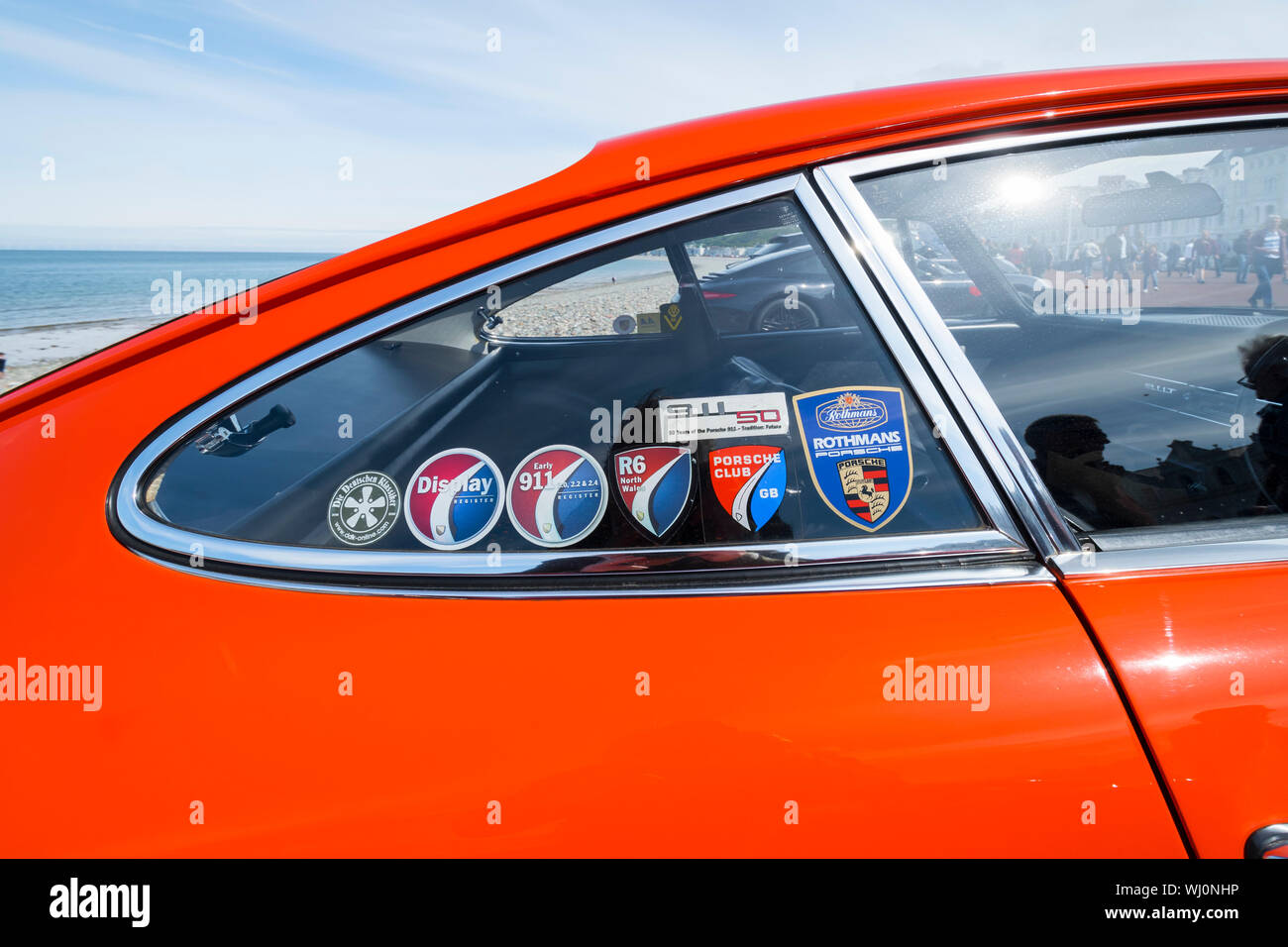 Porsche Club Gran Bretagna incontro a Llandudno North Wales UK 19 Maggio 2019 Foto Stock