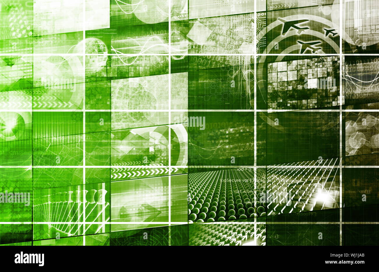 La tecnologia sicura rete sul Web il trasferimento dei dati Foto Stock