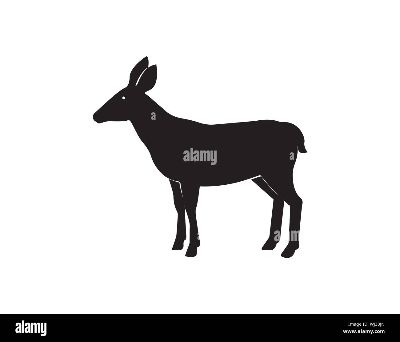 Deer illustrazione vettoriale - Vector Illustrazione Vettoriale