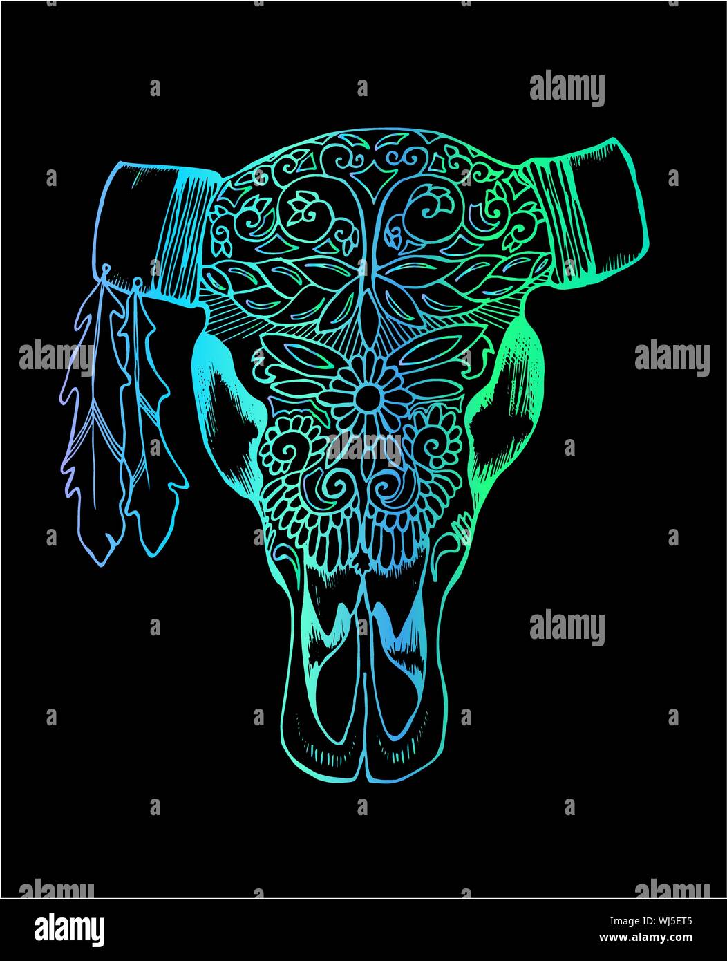 Oggetti Per Cani IMIKEYA Halloween Toro Cranio Ornamento Testa Di