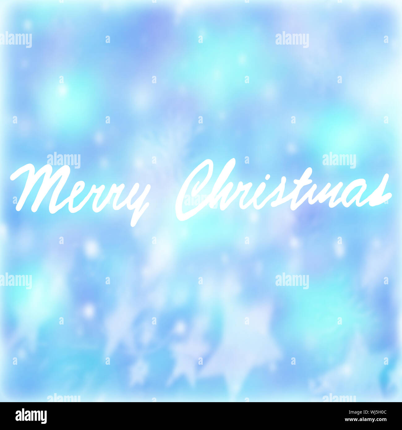 Merry Christmas greeting card Foto Stock