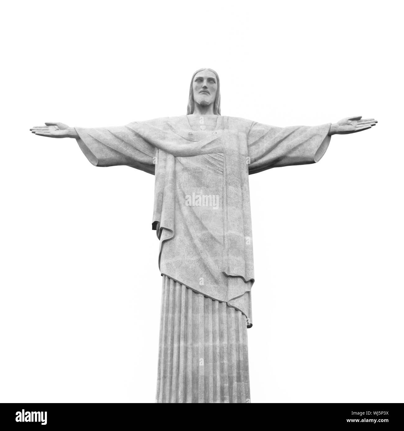 Cristo Redentore statua, Rio de Janeiro, Brasile Foto Stock