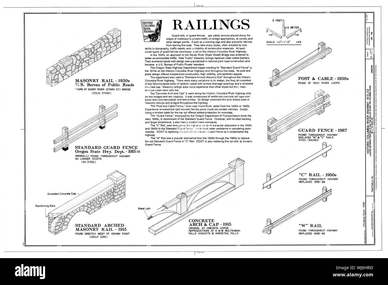 HAER HRCH O-36 11 di 27 Foto Stock