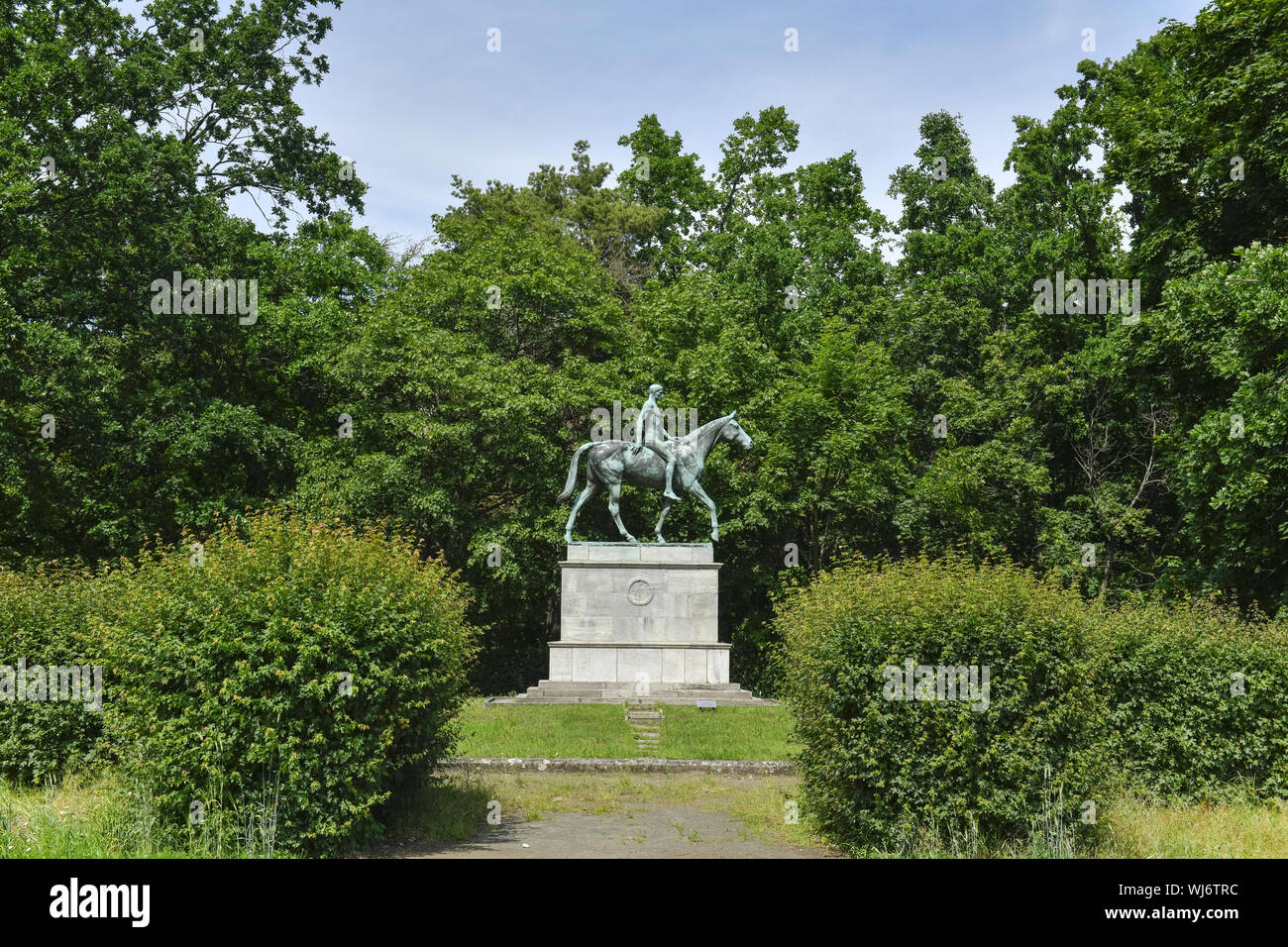 Berlin, Berlin-bright mountain, bronzo, il monumento in bronzo, fusione in bronzo, fusione in bronzo, monumento, Germania, Karlshorst, Karlshorster, arte, luminoso moun Foto Stock