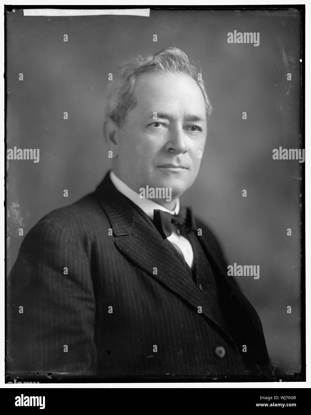 HASKELL, C.N. Governatore Foto Stock
