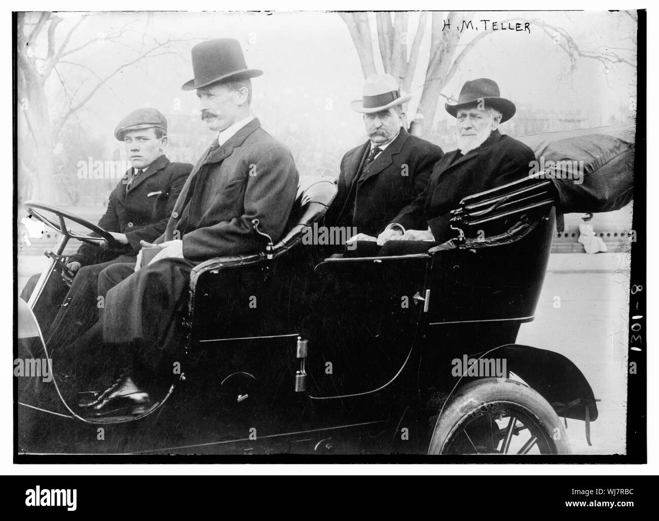 H.M. Il cassiere Foto Stock