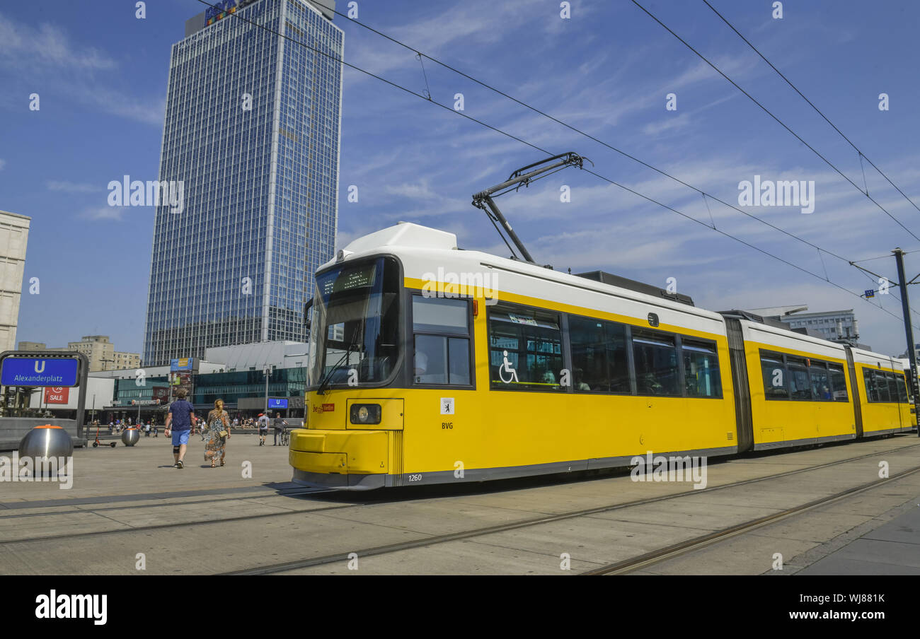 Alex, Alexander's Place, architettura, Berlin, Berlin servizi di trasporto, LPP, Germania, Building, edificio alto, hotel, hotel costruzione, hote Foto Stock