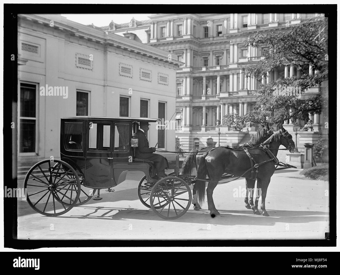 HOUSTON, David Franklin. Segretario di Agricoltura, 1913-1920. Il suo carrello Foto Stock