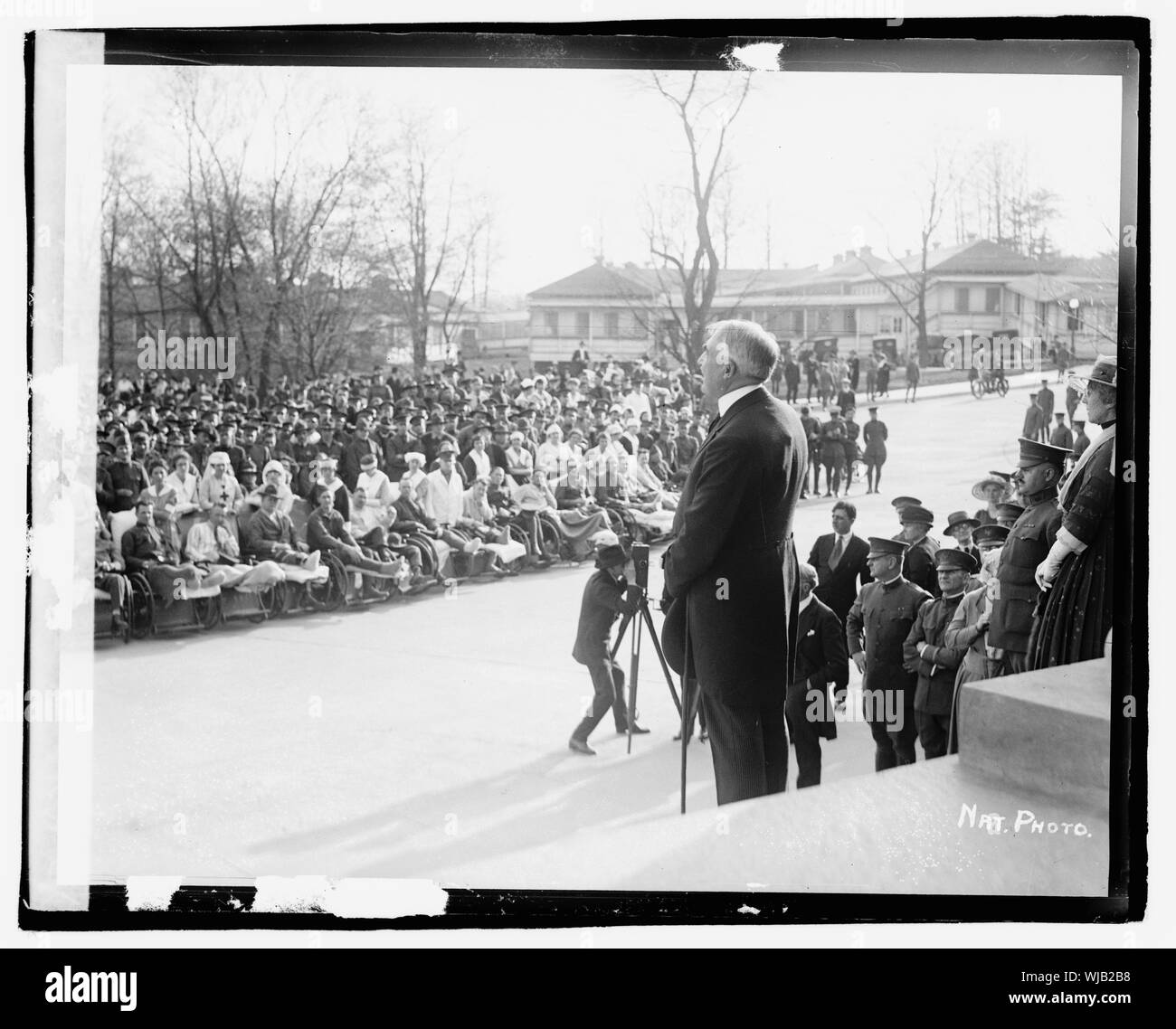 Harding a Walter Reed, 3/19/21 Foto Stock