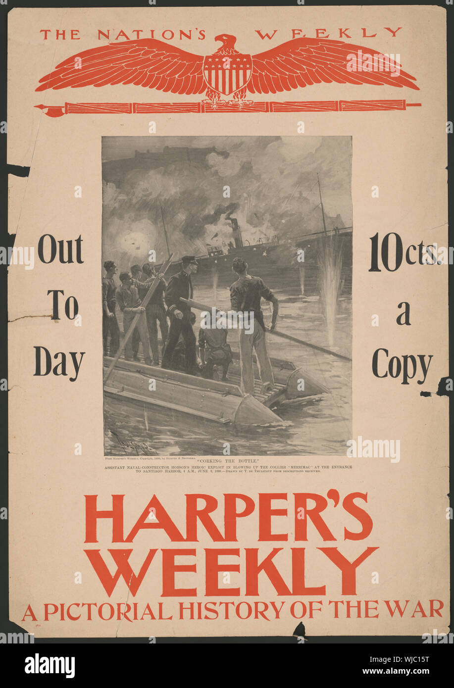 Harper's settimanale, una storia pittorica della guerra Foto Stock