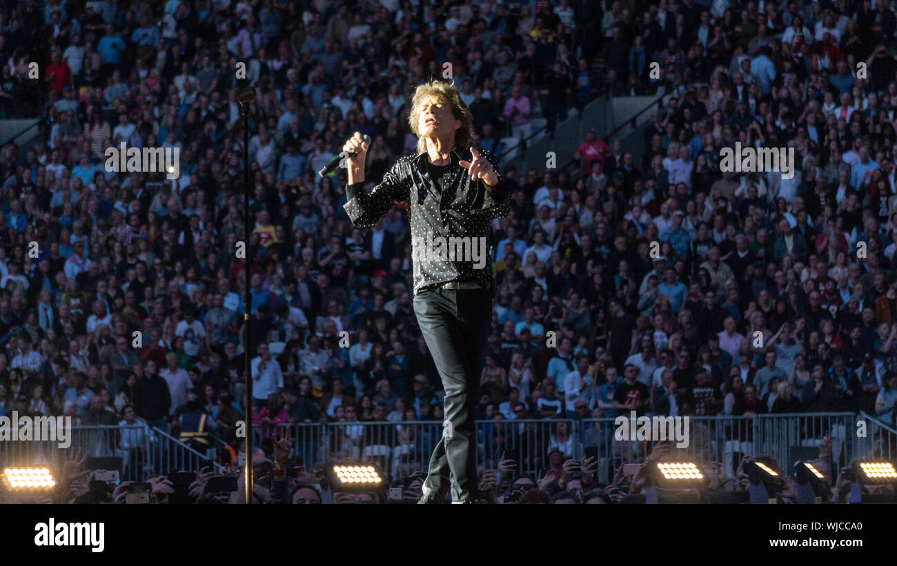 Il Rolling Stones giocare rapturous London Stadium - Martedì 22 Maggio 2018 Foto Stock