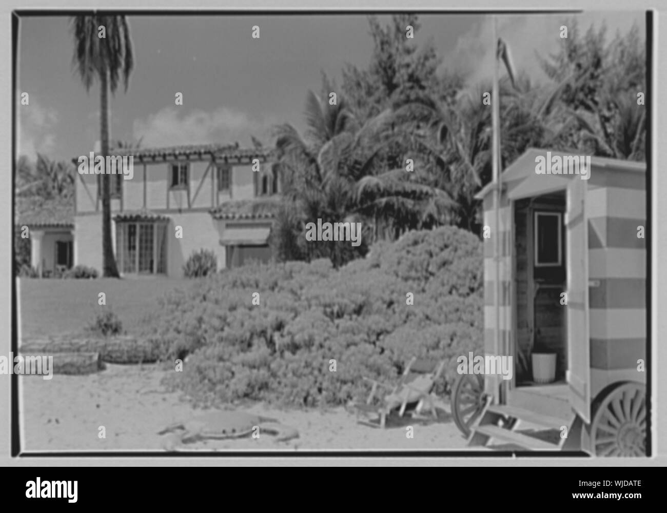Harvey Ladew, residence in corrente del Golfo, Florida. Foto Stock