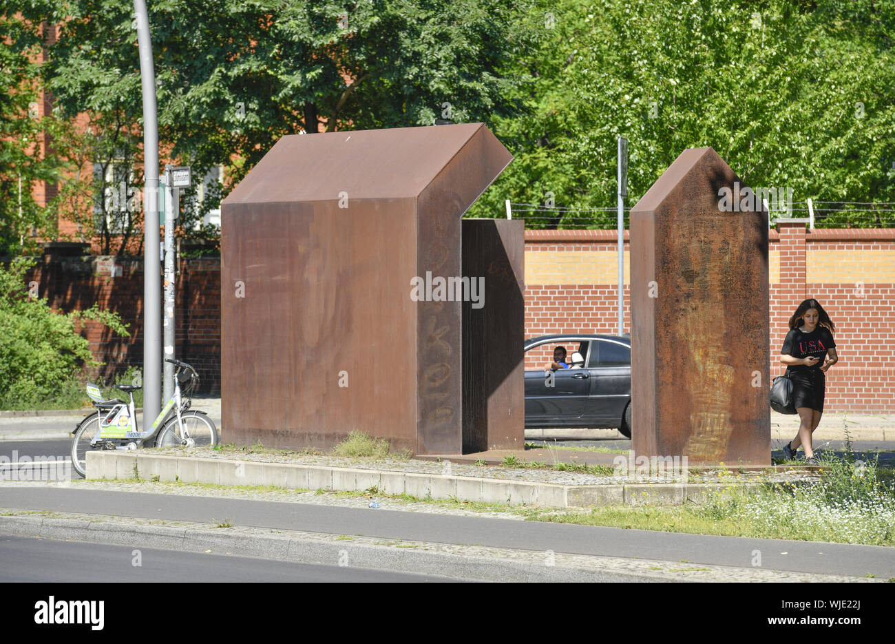 Berlin, Berlin-cross mountain, Columbia dam, Columbia house, Columbia house, monumento, Germania, ferro, raccoglimento, campo di concentramento, Krizevac Foto Stock