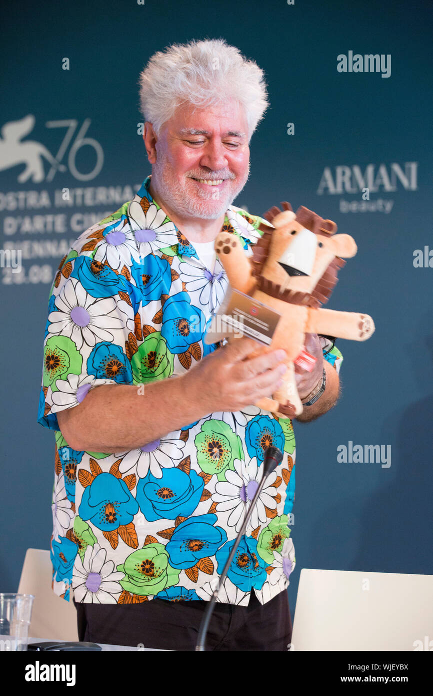 Pedro Almodovar master class Festival del Cinema di Venezia Foto Stock