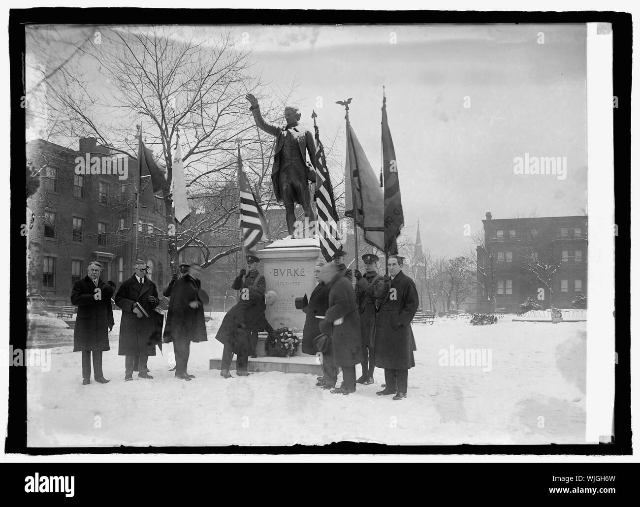 Henry Getty Chilton a 168Ann. di nascita di Edmund Burke, 1/12/25 Foto Stock