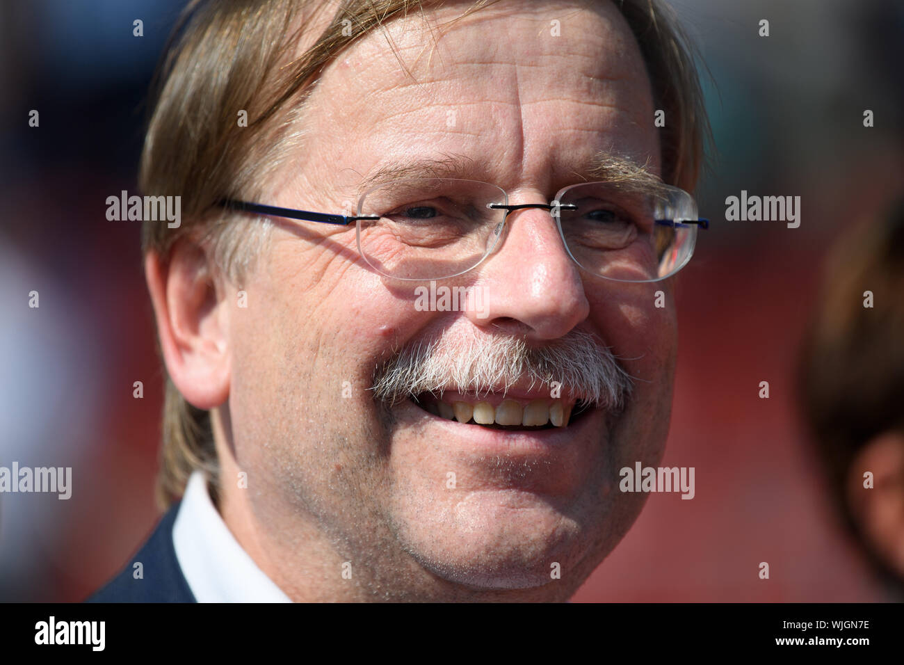 Kassel, Deutschland. 31 Agosto, 2019. Ritratto, Ritratto, Ritratto, testa Rainer Koch (DFB Viezepraesident). GES/calcio/Campionato europeo femminile di qualificazione: Germania - Montenegro, 31.08.2019 Calcetto: femminile UEFA EURO 2021 Qualifiche: Germania contro il Montenegro, Kassel, Agosto 31, 2019 | Utilizzo di credito in tutto il mondo: dpa/Alamy Live News Foto Stock