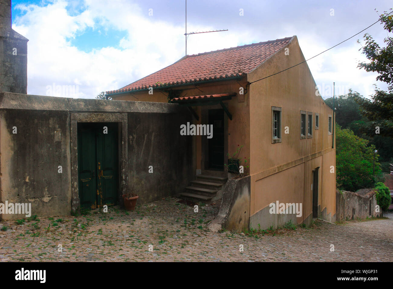 Un random house a Sintra, Portogallo Foto Stock