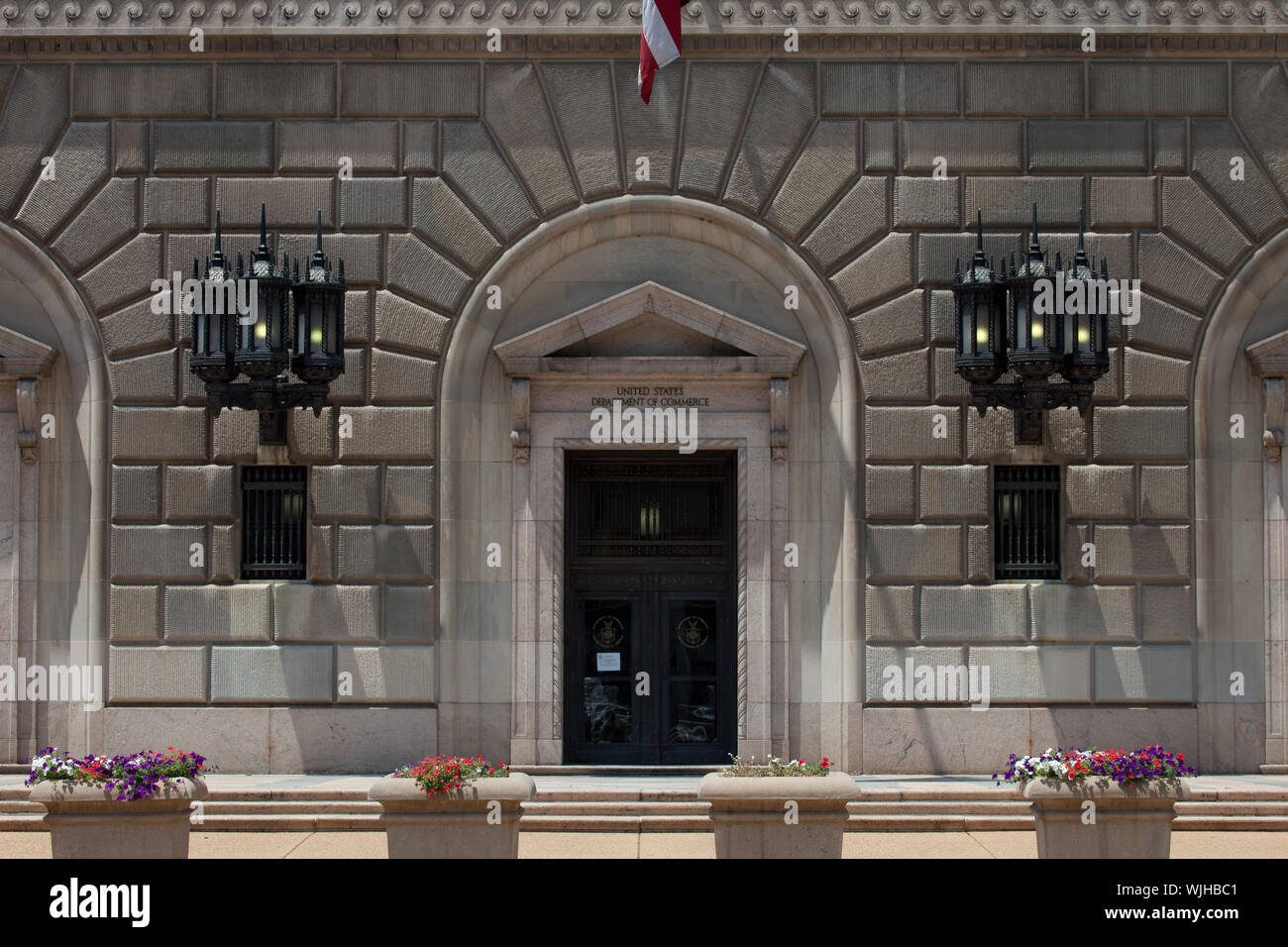 Herbert Hoover C. Edificio, U.S. Dipartimento del commercio di Washington, D.C. Foto Stock Herbert Hoover C. Edificio, U.S. Dipartimento del commercio di Washington, D.C. Foto Stock