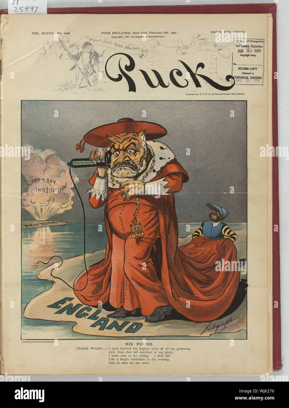 Il suo fine / Dalrymple. Foto Stock