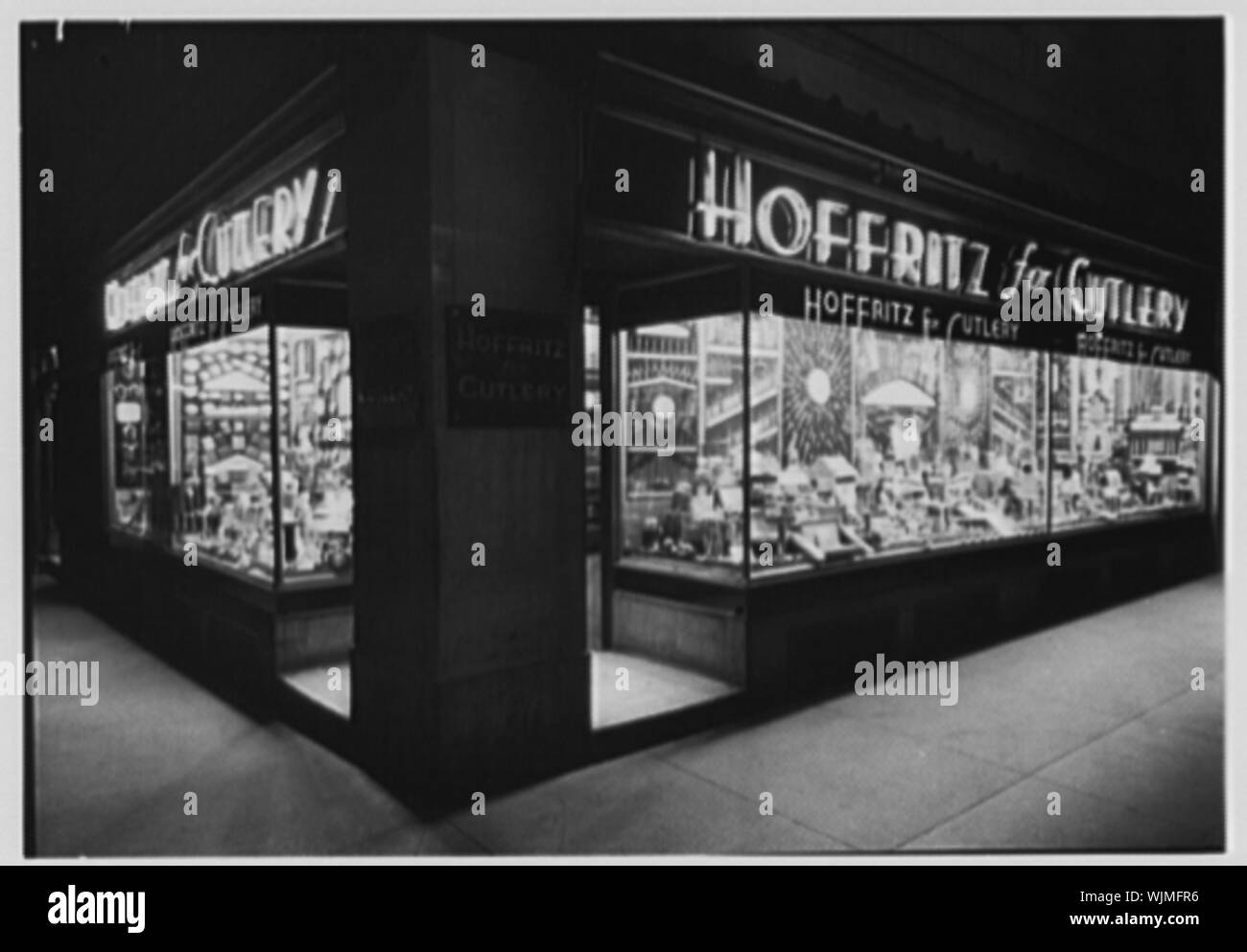 Hoffritz per posate, business in New York City. Foto Stock