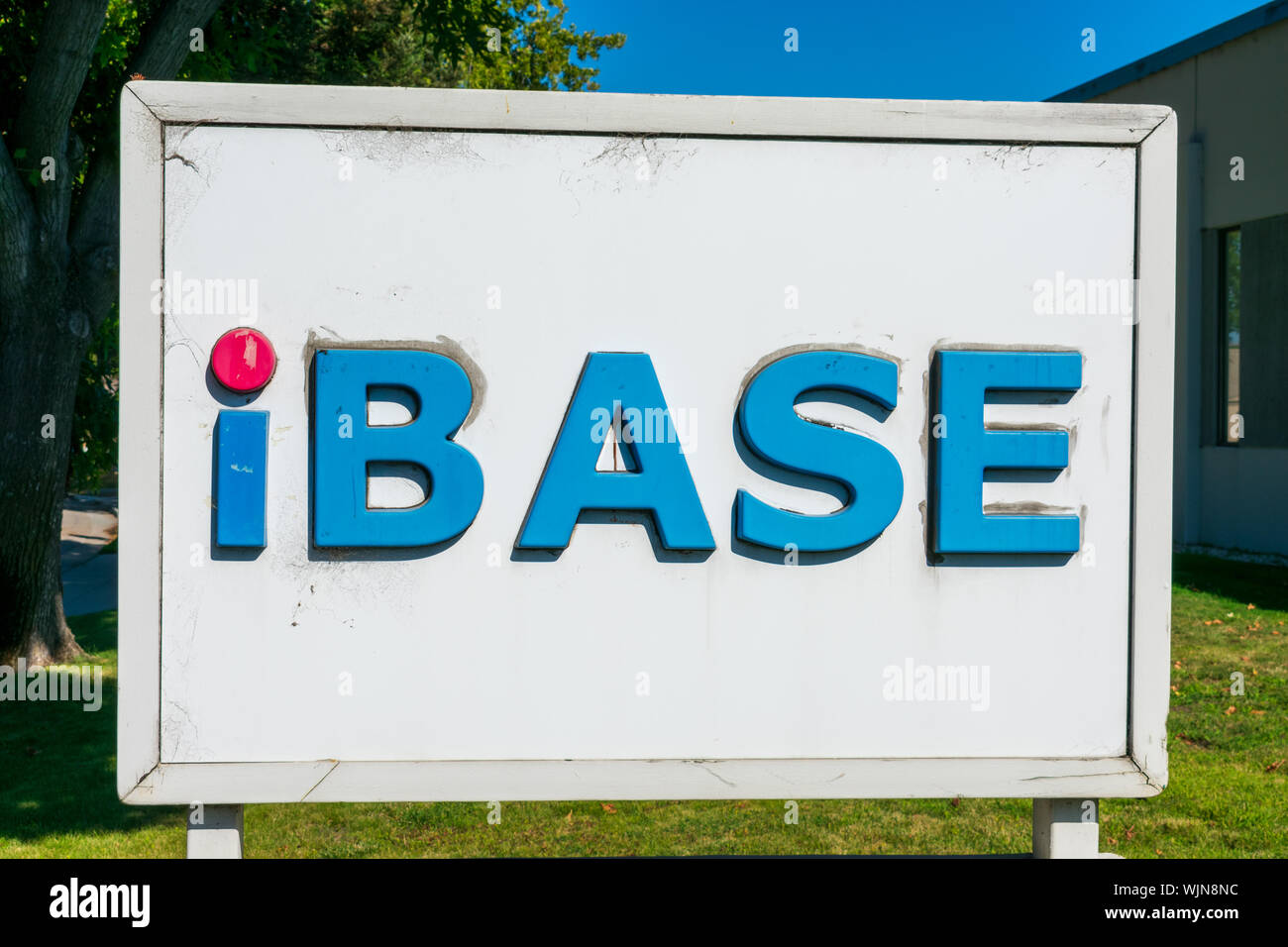 - IBASE Technology firmare presso l ufficio della società nella Silicon Valley, high-tech mozzo del San Francisco Bay Area Foto Stock