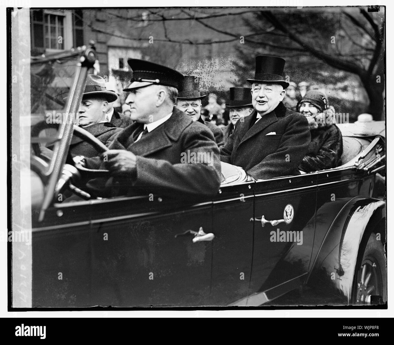 Inaugurazione di Hoover, 1929 Foto Stock