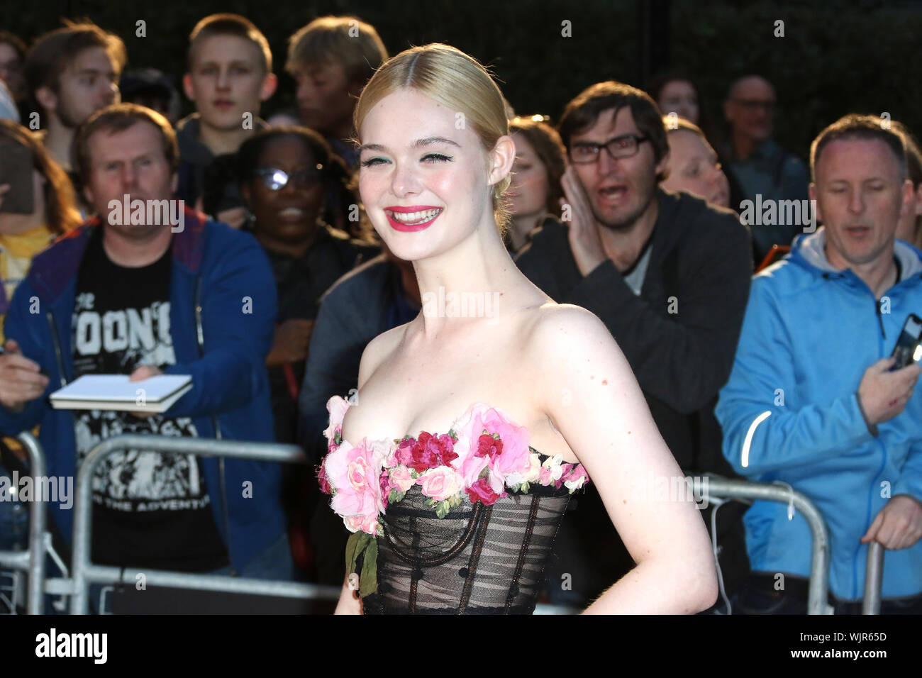 Elle Fanning, GQ Men of the Year Awards, la Tate Modern di Londra, Regno Unito, 03 settembre 2019, Foto di Richard Goldschmidt Foto Stock
