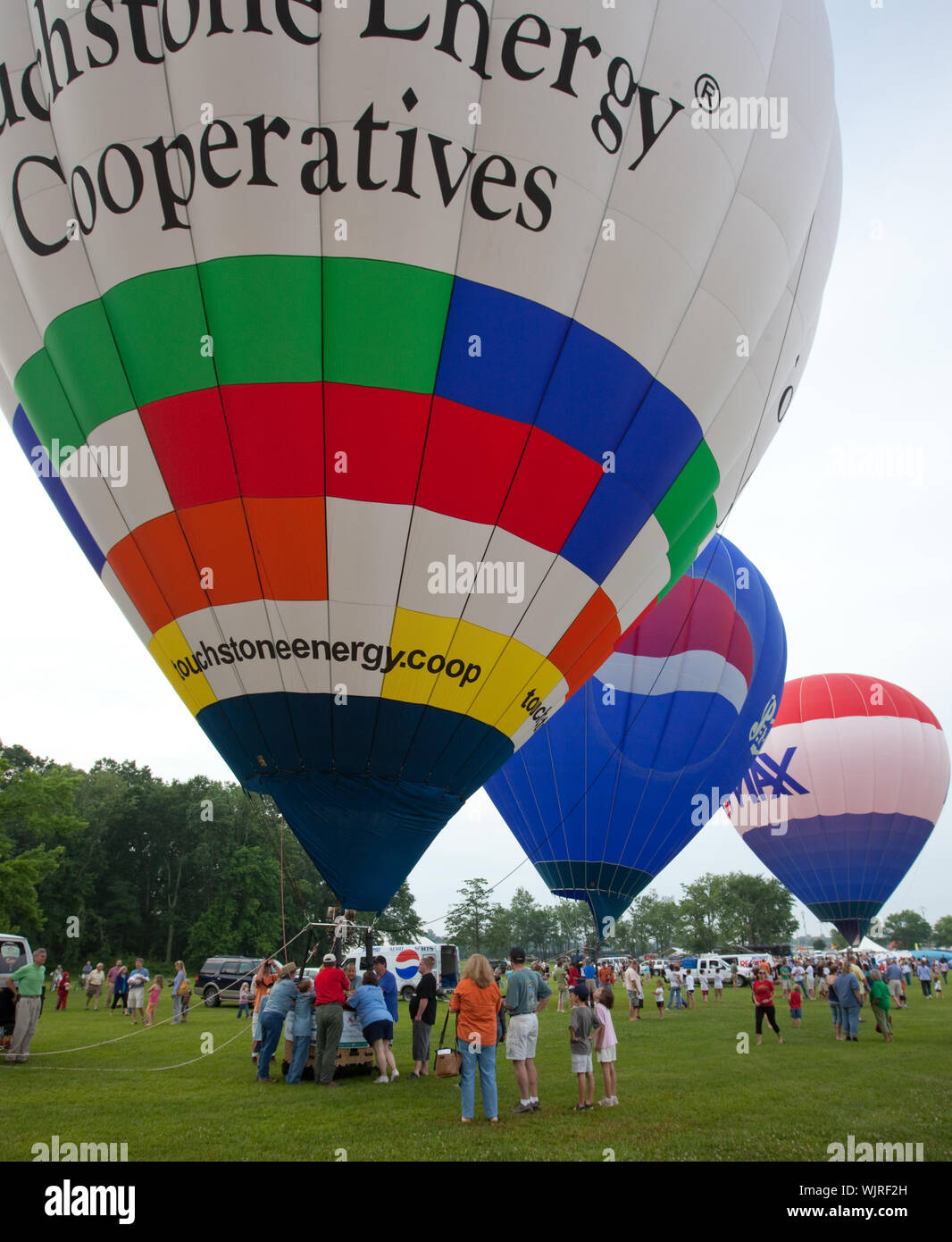 Mongolfiera Festival giubilare, Decatur, Alabama Foto Stock