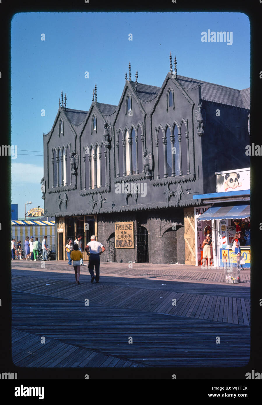 Casa di morti viventi, Seaside Heights, New Jersey Foto Stock