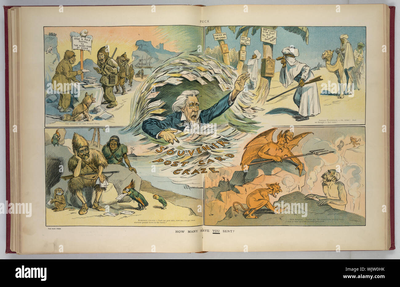 Quanti hai inviato? / J.S. Pughe. Foto Stock