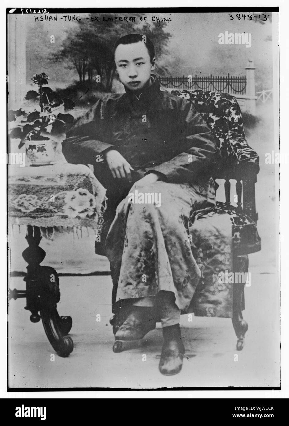Hsuan-Tung -- Ex-Emperor della Cina Foto Stock