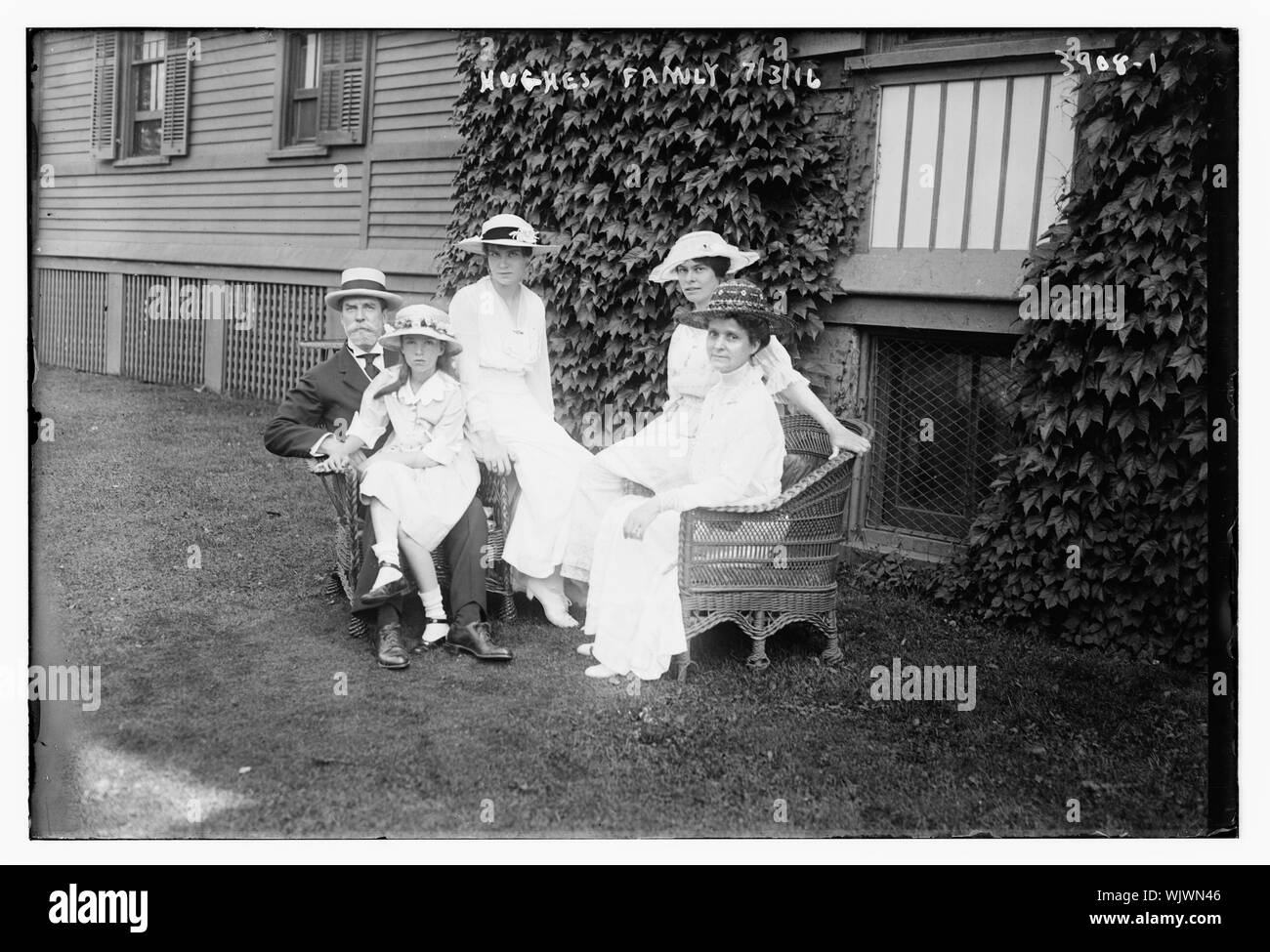 Famiglia Hughes, 7/3/16 Foto Stock