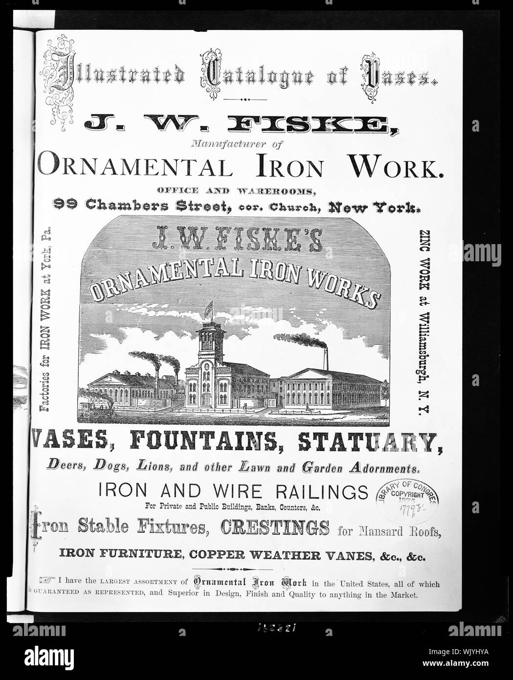 Catalogo illustrato di vasi Foto Stock