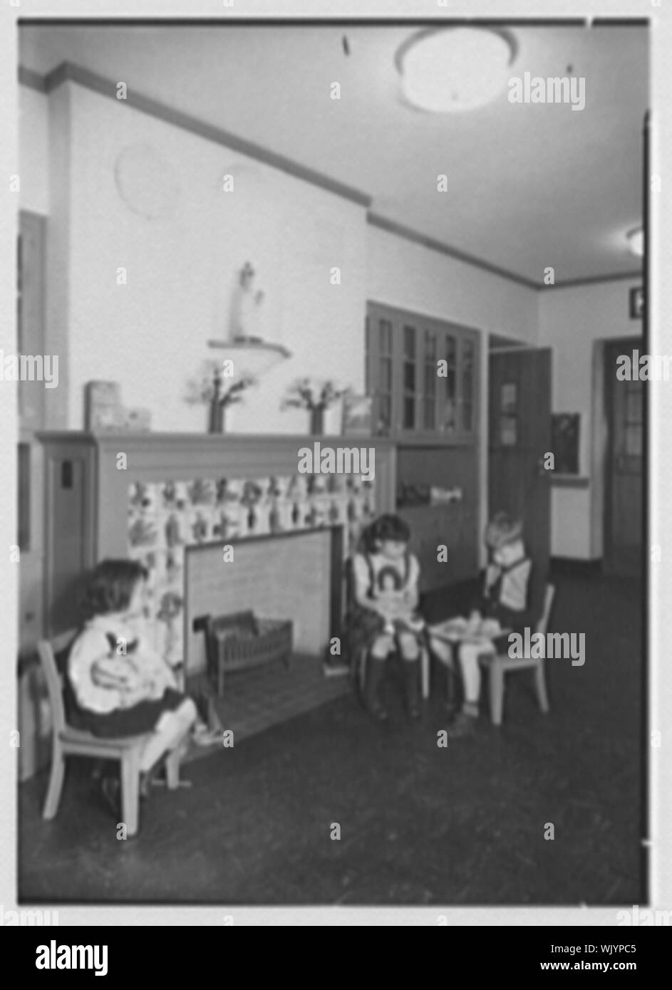 Immacolata Concezione Scuola, E. XIII SAN, ad est di 1° Avenue, New York City. Foto Stock