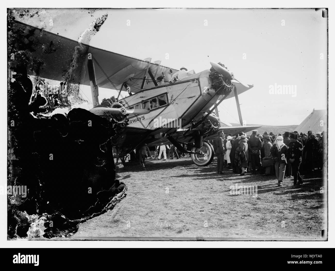 Imperial Airways piano Foto Stock