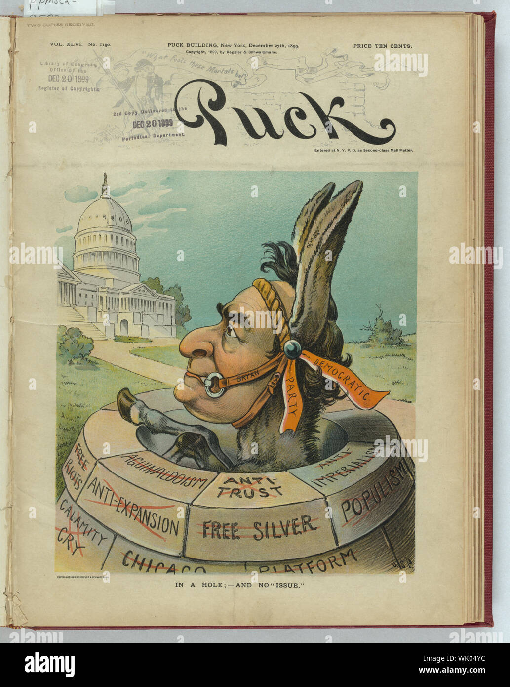 In un foro; - e nessun problema / J.S.P. Foto Stock