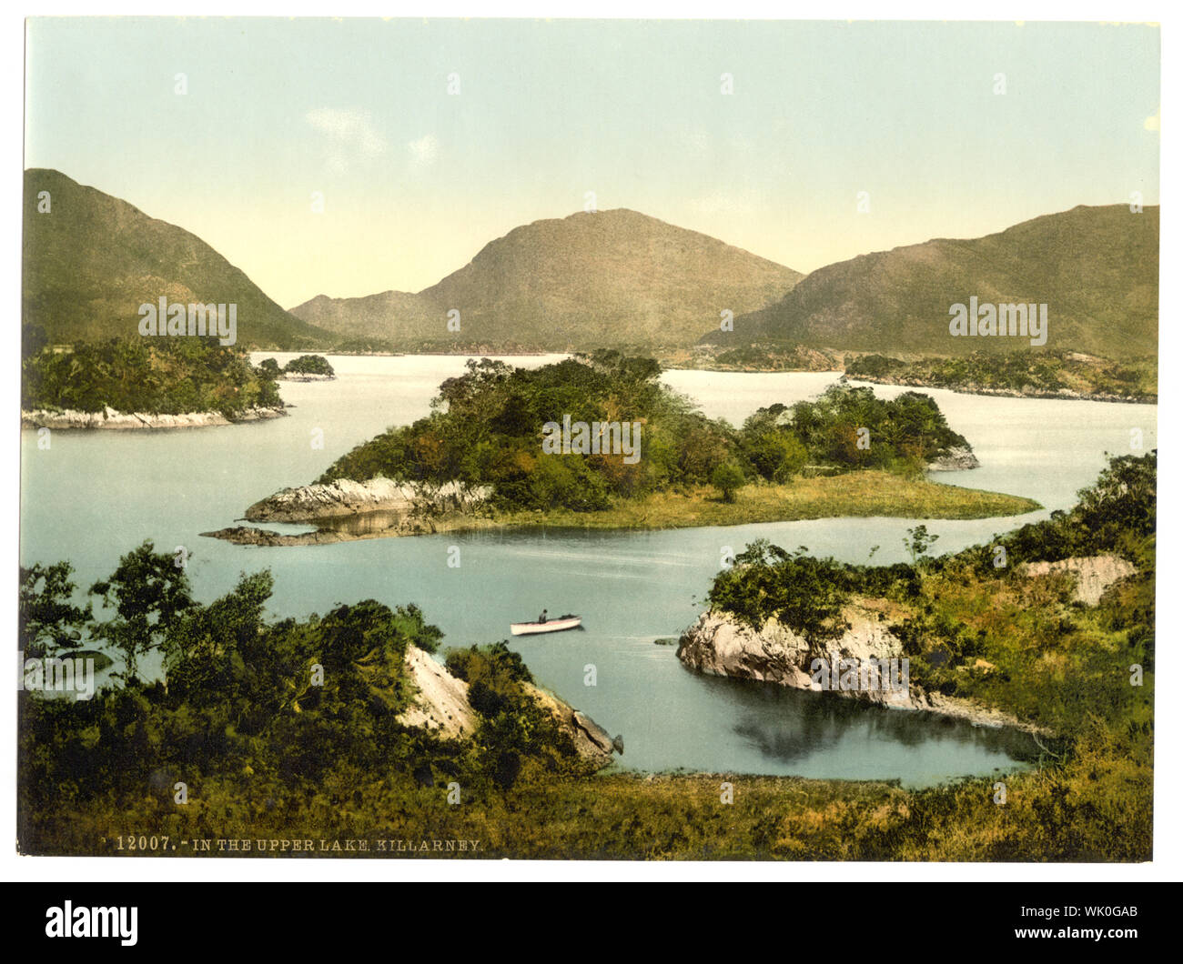 Nella parte superiore del lago, Killarney. Contea di Kerry, Irlanda Foto Stock