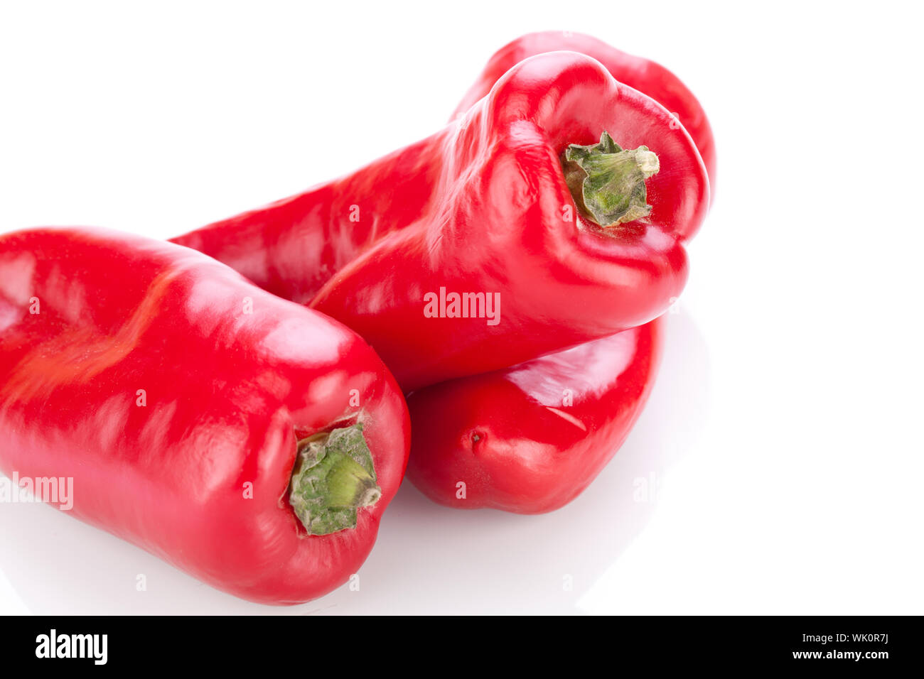 Tutto fresco Spicy Red Hot Chili Peppers Foto Stock